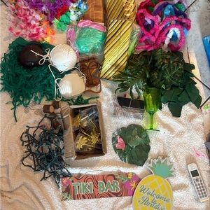 Luau party supplies
